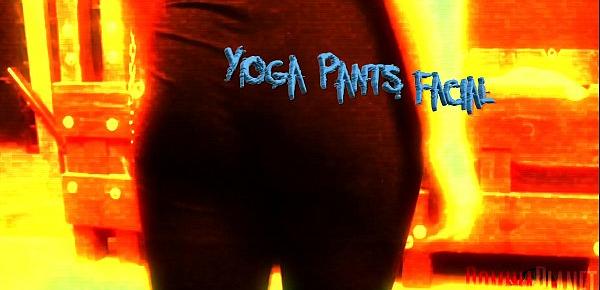  Yoga Pants Facial - 19 Year Old Girl In Yoga Pants Smothers Slave With Her Pussy And Ass